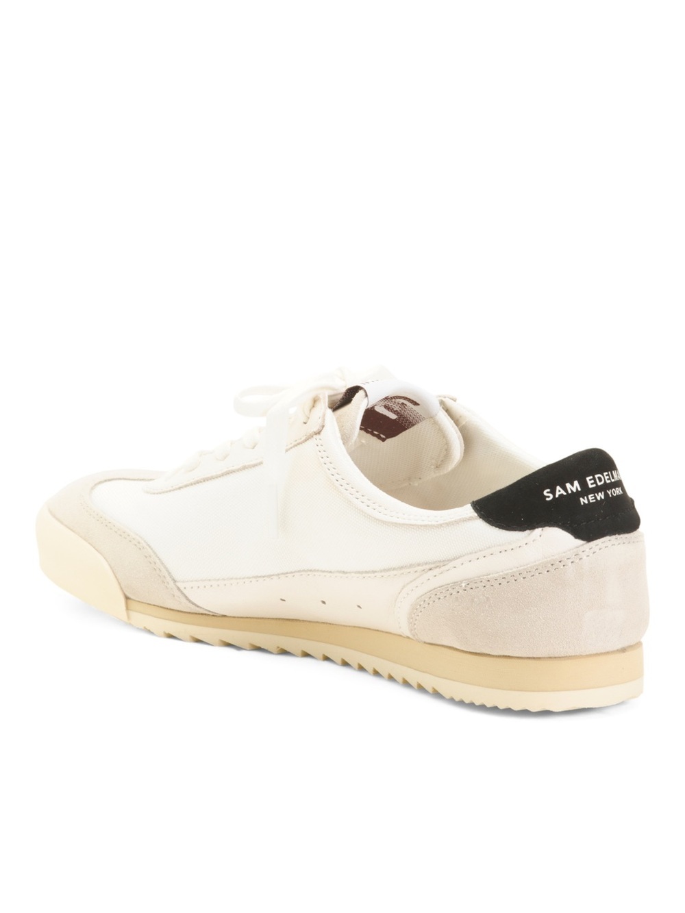 Sam Edelman Silver White Ivey Sneakers NWT - Picture 2 of 3